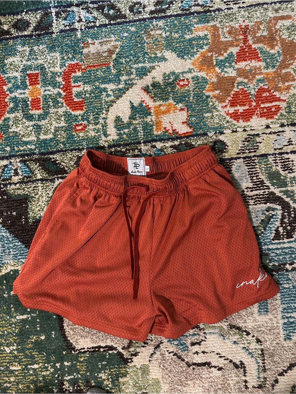 Rust Mesh Inaka Power Shorts